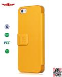 Hot Selling 100% Qualify Colorful PU Wallet Leather Cover Case For Iphone 5 5S