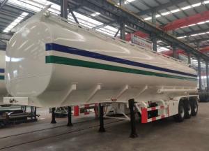 China Carbon Steel 5 Compartments 50000L Oil Tank Trailer factory