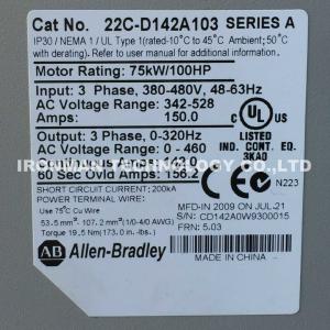 China 22C-D142A103 /A Allen Bradley PowerFlex factory