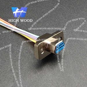 China Micro-D MWDM Solder Cup Metal Shell Connectors HW-MWDM2L-9P-6K5-6B factory