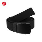Professional Man′ S Factory Military Army Style Black Cotton Canvas Belts