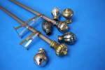Luxury Modern Drapery Galvanized Pipe Curtain Rods Adjustable ISO9001 Certified