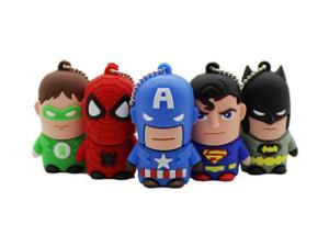 China OEM Silicone Rubber Cartoon Character Shape PVC USB Flash Pen Drive 4GB 8GB factory