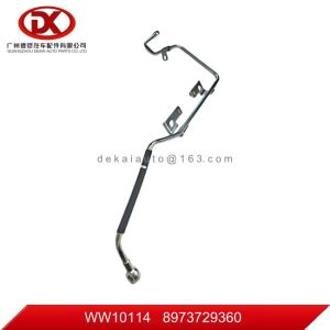 ISUZU 4HG1-T Turbocharger Feed Oil Pipe 8973729362