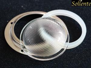 China Borosilicate Anti Glarie LED Glass Lens For 60W 5500K CXA2520 LED Flood Light factory