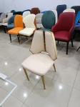 Modern Light Luxury Fabric Upholstery Chair Fabric Upholstered Kitchen Chairs