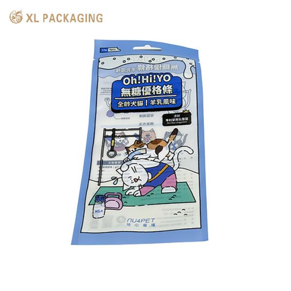 XL Packaging Custom Paper Sticker Biodegradable Matte Ziplock Packaging Bag