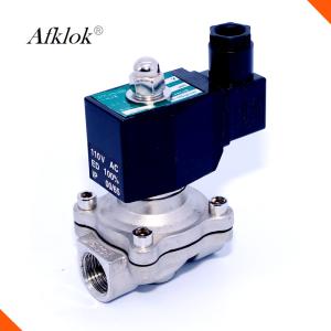 China 1 Inch Lpg Shut Off Solenoid Normally Closed Pilot AV110V For Gas -5~60℃ 0~1Mpa factory