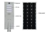 80W 100W Solar Dusk To Dawn Street Light Commercial Solar Lighting For Parking