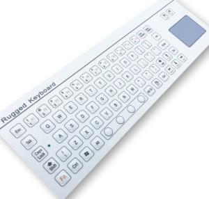 China IP67 surface Industrial Membrane Keyboard integrating TouchPad One Piece Matte Membrane On Top Front Panel Mounted -40℃ factory