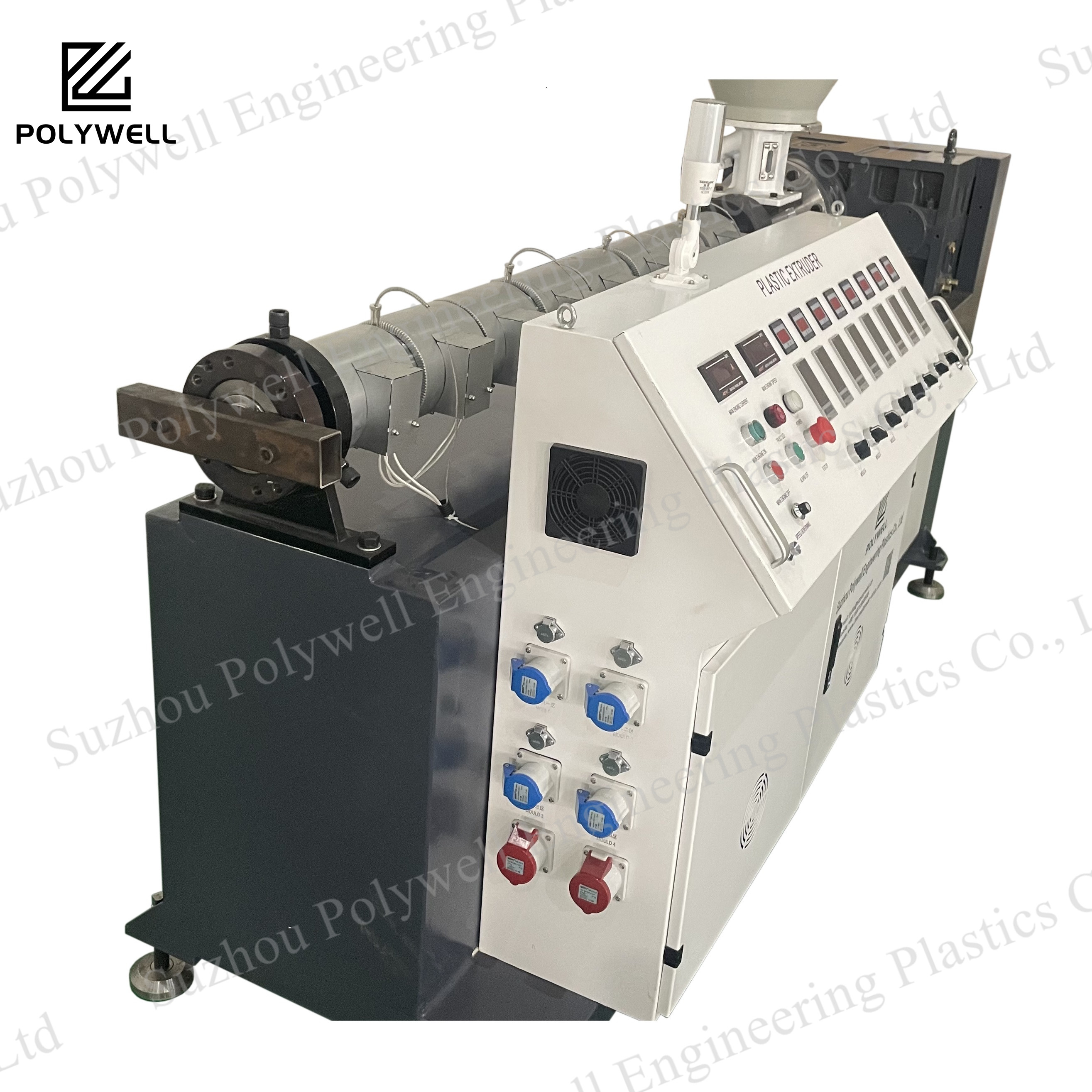 PA Plastic Strip Single Screw Extruder Nylon 66 Thermal Break Profile Extrusion Production Line