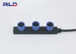 PA66 Industrial Waterproof Cable Splitter Wire Molding For Power Supply