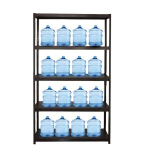 China Warehouse Slotted Angle Rack Commercial Stainless Steel Storage Display factory