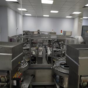 China European Cap Double Fold Cap Automated Assembly Machine Turntable Type High Capacity Stainless Steel factory