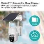 4G Solar Powered Surveillance Cameras PIR 3MP PTZ LTE Cellular Security Camera