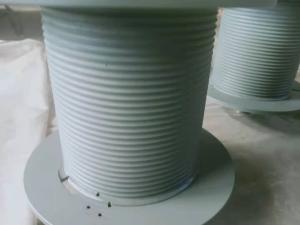 China Heavy Duty 1000mm Length Wire Rope Drum Slow Speed With CCS factory