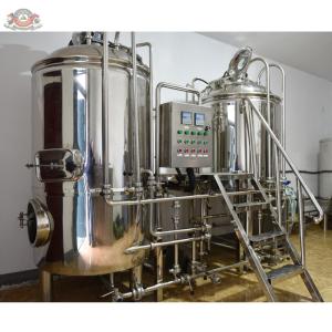 China 300L craft beer production line with fermenters with pressure vessel certificate factory