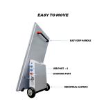 43inch Outdoor Digital Poster Kiosk Waterproof Touch Screen Battery Powered 24V