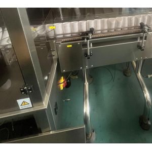 China Clean Flow Industrial Bottle Washing Machine 0.5MPa Air Pressure factory