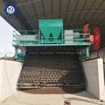 Professional Chain Compost Turning Machine For Organic Fertilizer Making
