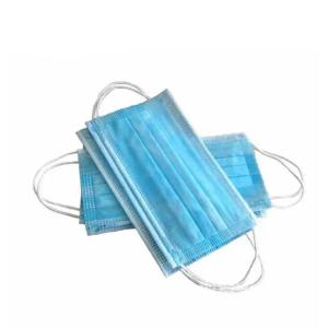 China Breathable Medical Face Mask , Blue Disposable Mask Dustproof Eco Friendly factory