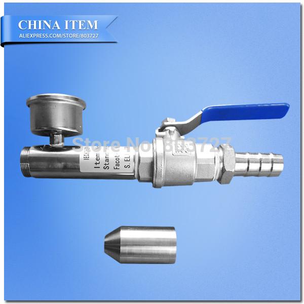 IEC 60529 IPX6 Spray Water Test Nozzle, IPX6 Spray Nozzle Tester, Water Jet