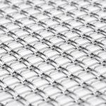Square Anodizing Decorative Stainless Steel Mesh Wire Weaving