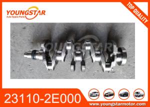 China 23110-2E400 23110-2E000 G4NB Engine Crankshaft For Hyundai NU 1.8L factory