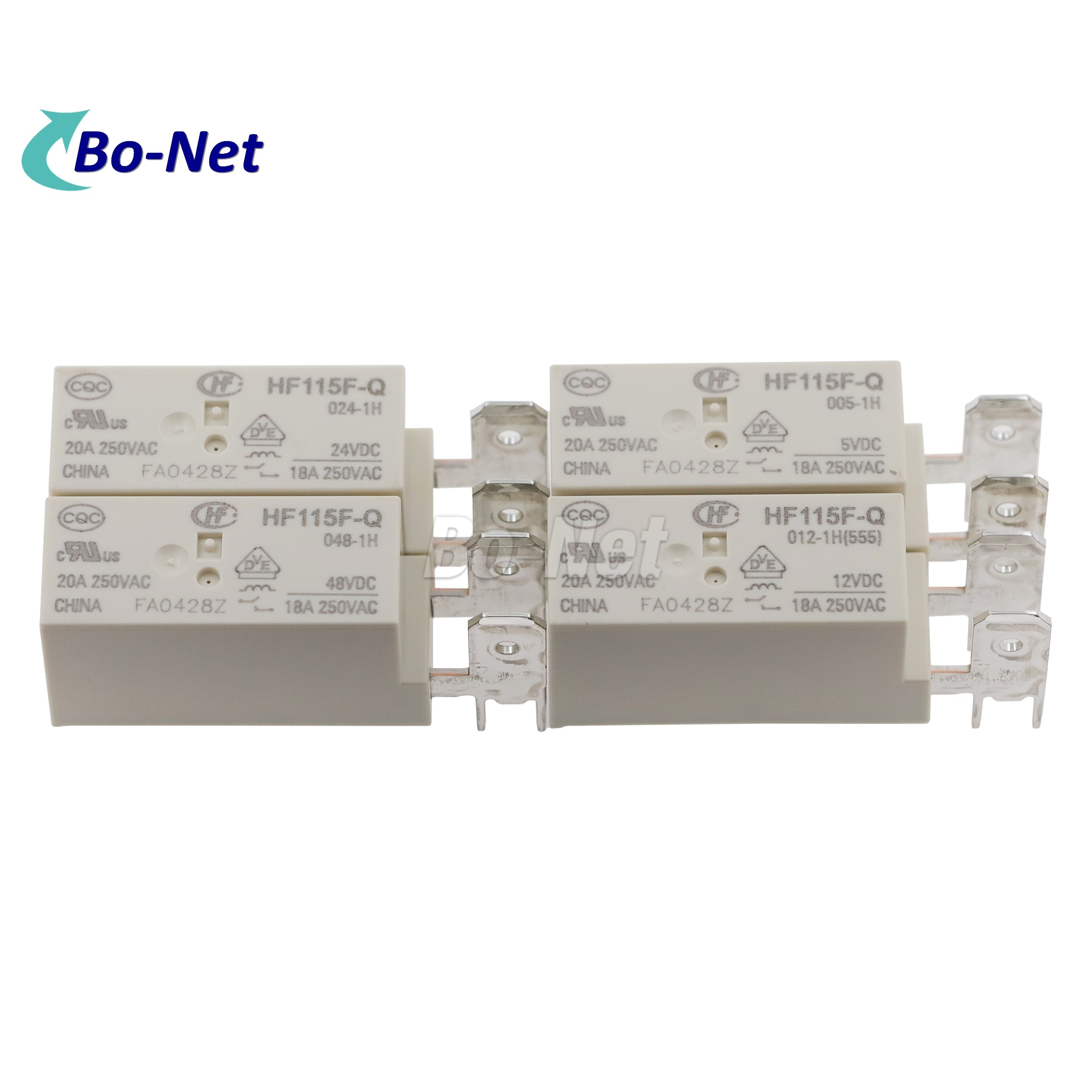 New Original 5V Relay HFHONGFA 115F-Q-012-1H HF115F-Q Series 5VDC A Group Of Normally Open 18A 250VAC Power Relay