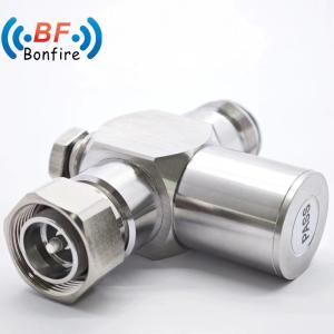 China 4.3-10 Female to Male RF Surge Protector 698-3800MHz Square Jack Plug Gas Tube Discharge factory