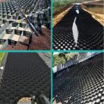 HDPE Retaining Wall Geocell For Road Construction With ISO CE Certificate