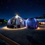 Factory Price Easy Installation Clear Dome Tent Double Dome House for Outdoor