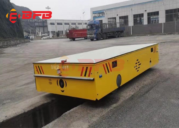 Interbay Motorized 30 Ton Trackless Transport Cart With DC Double Motor