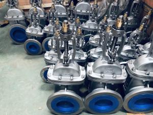 China Pneumatic Stainless Steel Angle Seat Valve Seamless Tube Fittings factory