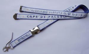 China Personalized Logo Dye Sublimation Lanyards , Recyclable Promotation Personalized Name Lanyards factory