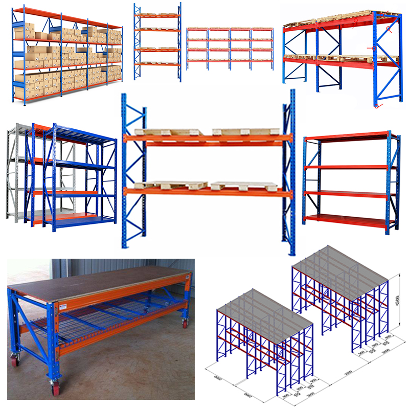 6000kg Light Duty Storage Rack Beam ODM