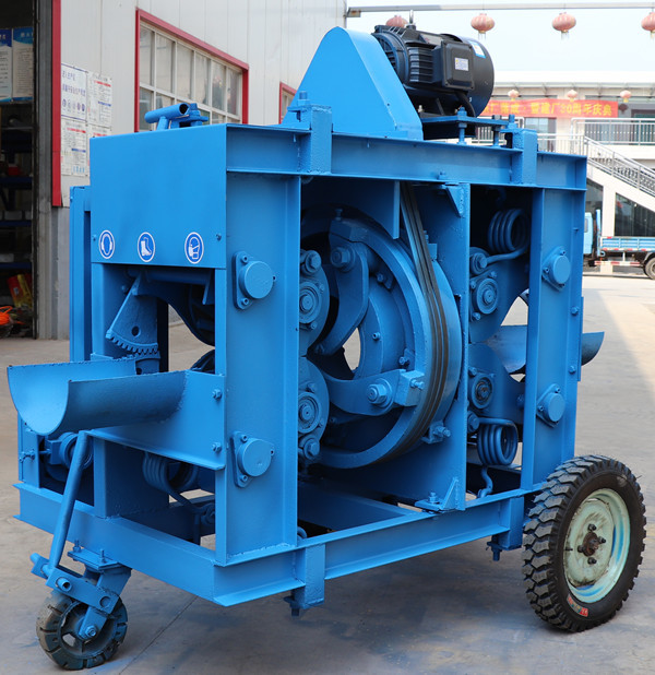 Double Rollers Wood Debarker Log Debarker Skin Peeling Machine For Sale