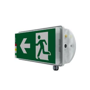 China Wall Mounted LED Exit Emergency Light 2200k-7000k 100-277V factory