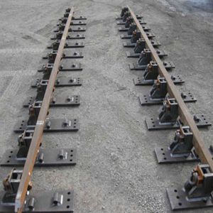 AREMA Railway Double Shoulder Tie Plates for 100, 115, 132, 136 Lb Rails
