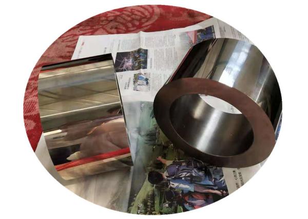 Long Lifetime Tungsten Parts Solid Cemented Carbide Roller For Cold Rolling