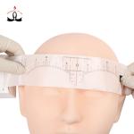 Clear Permanent Makeup Microblading Eyebrow Ruler Sticker 50pcs/ Roll