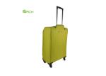 600D Polyester Travel Trolley Lightweight Luggage Bag with Quiet Dual Spinner