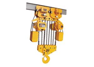 China 220V 35t 3m Lifting Low Headroom Electric Chain Hoist factory