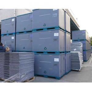 Nestable Pallet Pack Container Rectangular Folding Pallet Box Impact Resistant
