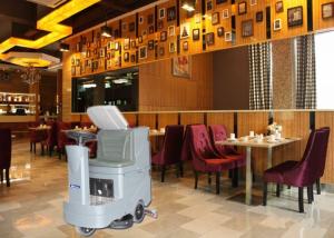 China Dycon D8 Bar Walk Behind Floor Scrubber With Emergency Parking Key factory