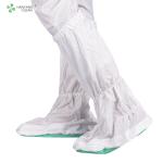 Unisex anti static ESD with Soft Sole PVC Safety blue work booties Cleanroom