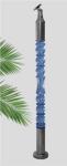 2024 Luxurious Interior Prefinished Crystal Pillar Balustrade Acrylic Baluster