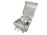 YINGDA New Special Design 24 ports Fiber Splitter Box with Round Drop Cable