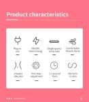 Home Use Handheld Laser Hair Removal Machine Professional White Color