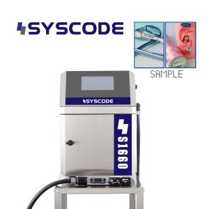 S1660 CIJ Industrial Continuous Inkjet Printer High Resolution Continuous Ink